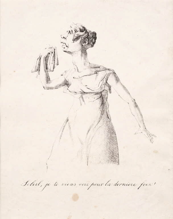 Caricature de Mademoiselle George
