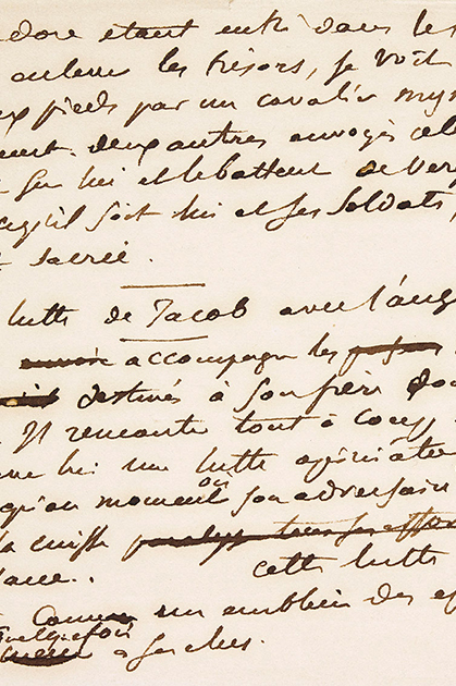 Eugène Delacroix et George Sand : correspondances intimes