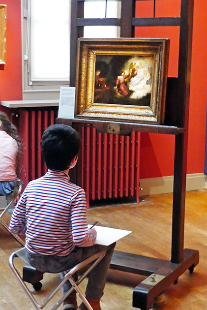 Écrire, lire et dessiner chez Delacroix