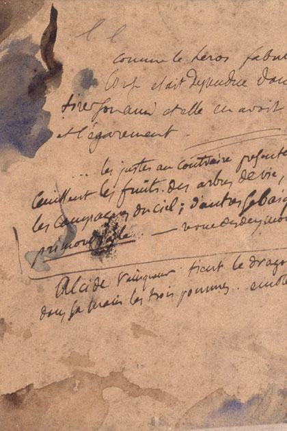 Journal intime au musée Delacroix