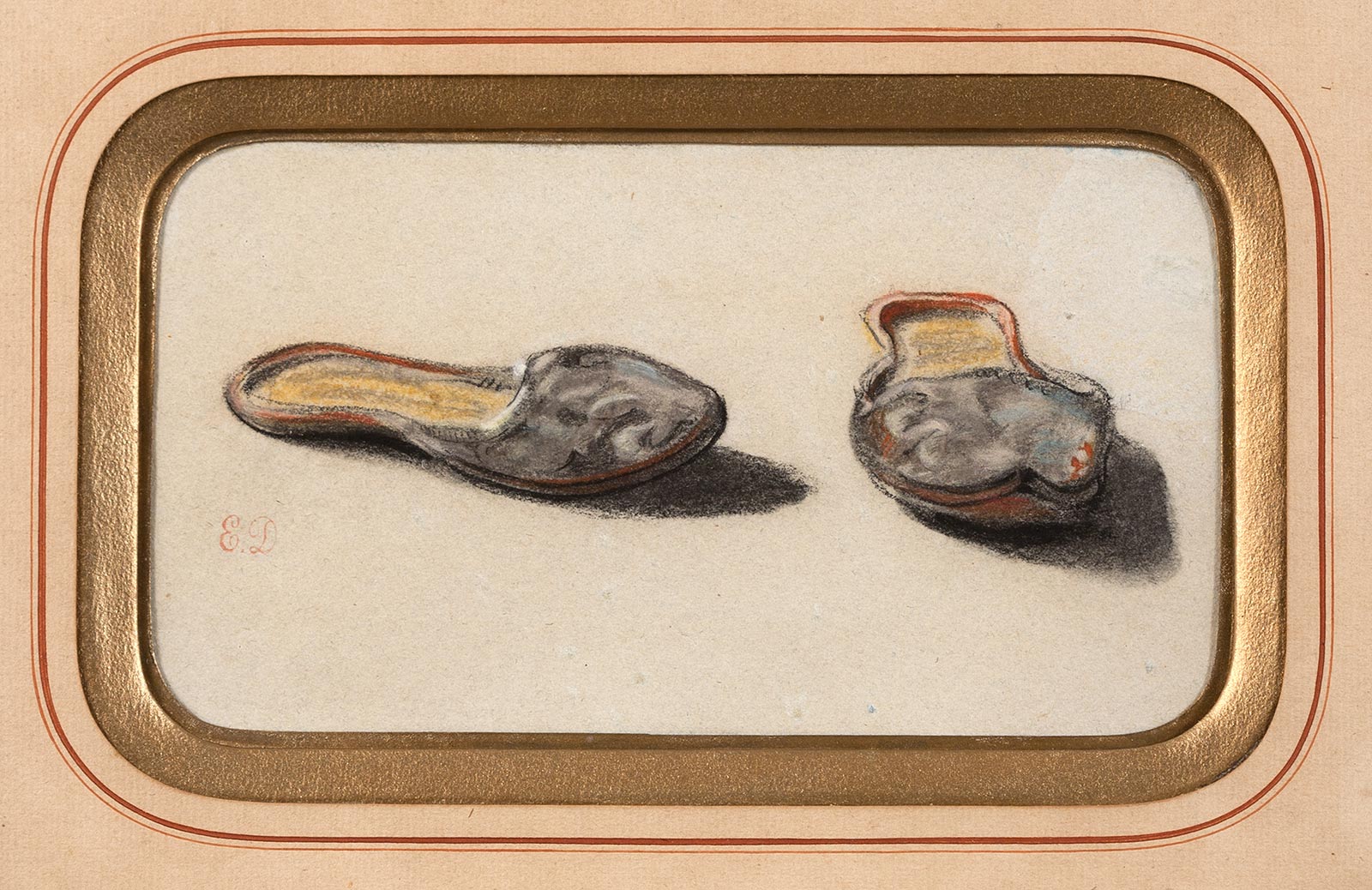 Study of Babouche Slippers