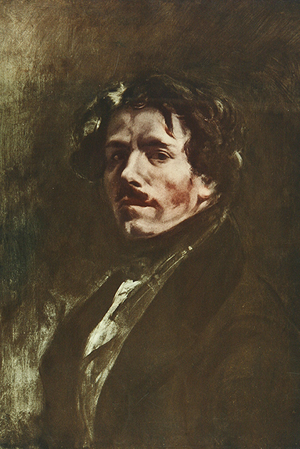 Autour de l'Autoportrait au gilet vert d'Eugène Delacroix