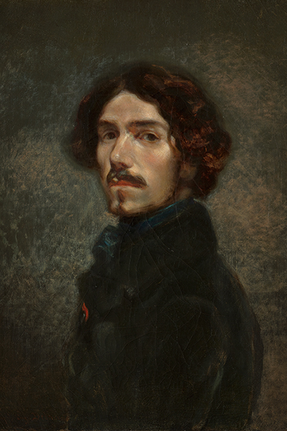 Copie d'après un Autoportrait d'Eugène Delacroix 
